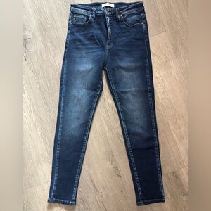 Kancan High Rise Ankle Skinny Jeans Size 11 Waist 29